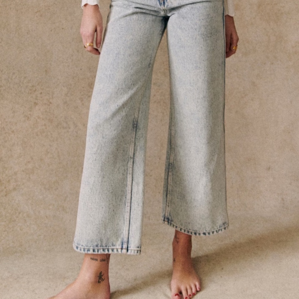 Sézane Le Crop Jeans Size 30